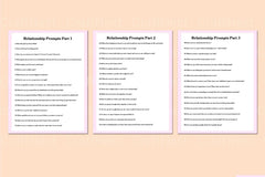 Engaging Relationship Prompts for Deeper Connections - CraftNest - Digital Crafting and Art