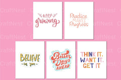 Kids Confidence and Positivity Affirmations - CraftNest - Digital Crafting and Art