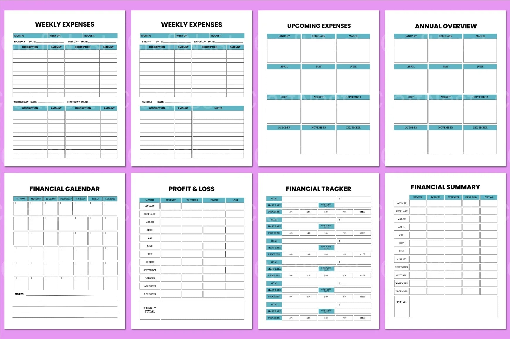 Budget Organizer Tool - CraftNest - Digital Crafting and Art