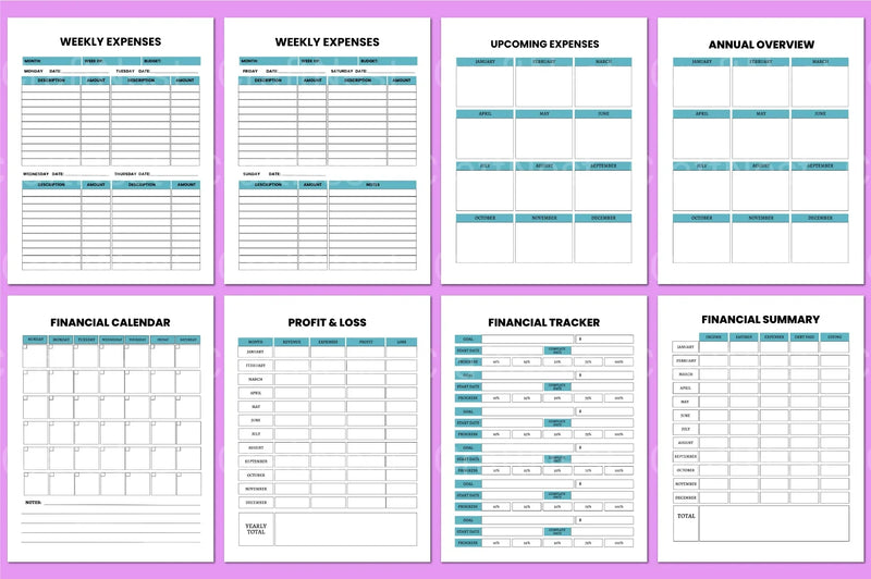 Budget Organizer Tool - CraftNest - Digital Crafting and Art