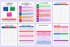 Mental Health Workbook for Personal Growth - CraftNest - Digital Crafting and Art