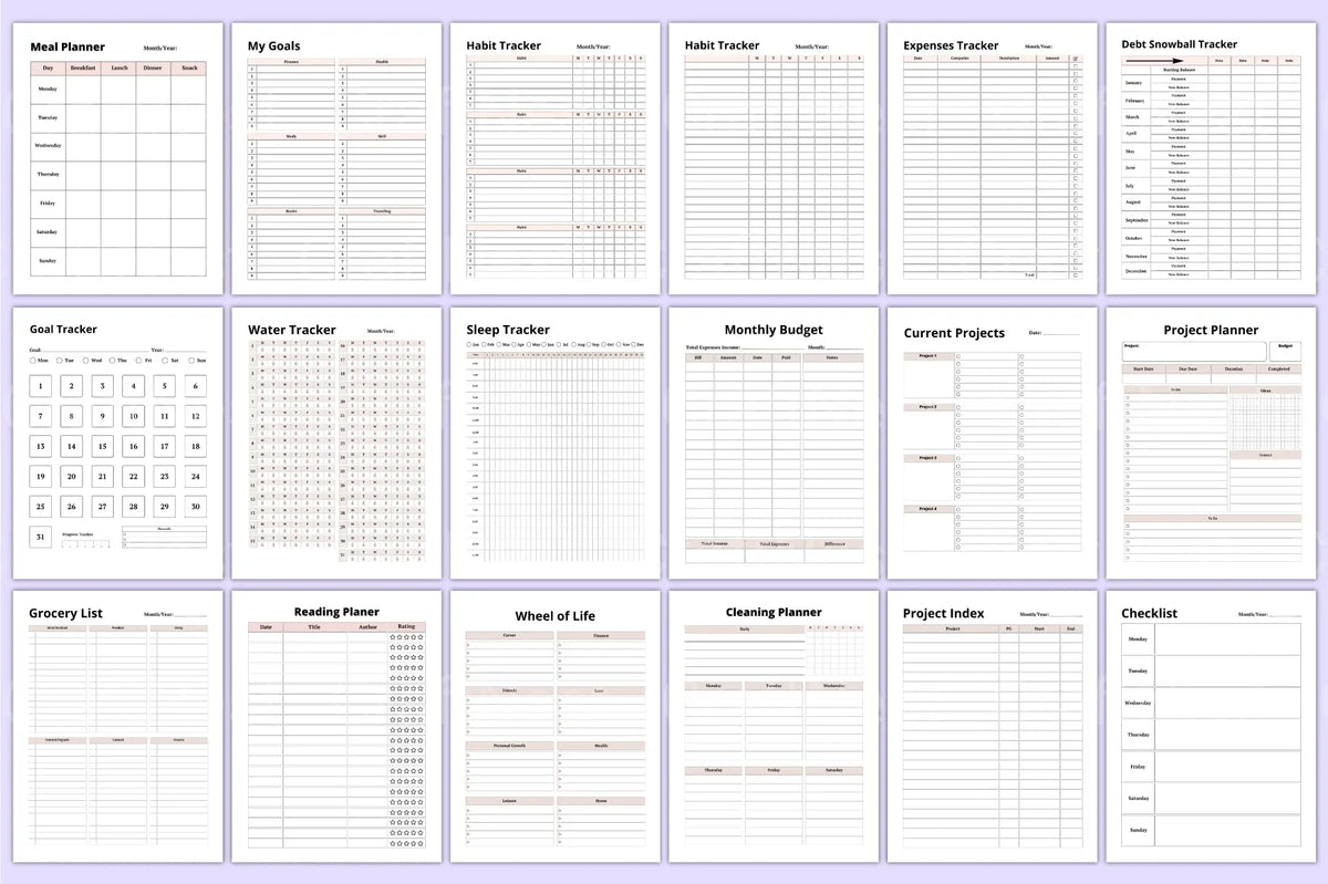 Low Content Design Low Content Template for Creative Projects
