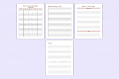 Mom Planner Canva Template - CraftNest - Digital Crafting and Art
