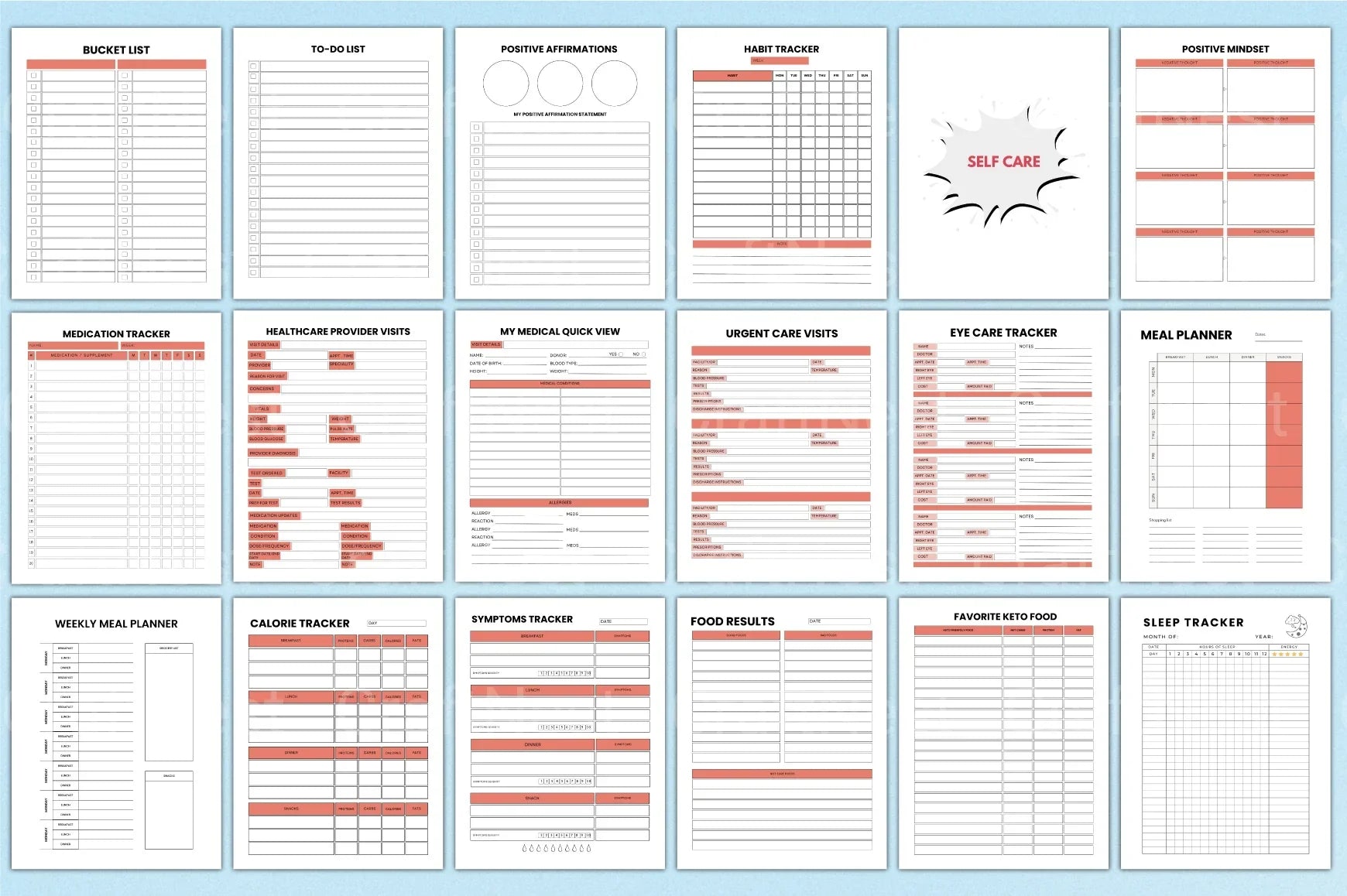 ADHD Planner for Effective Organization - CraftNest - Digital Crafting and Art
