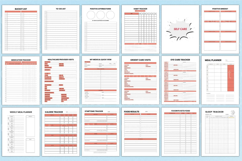 ADHD Planner for Effective Organization - CraftNest - Digital Crafting and Art