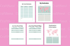Travel Planner Guide - CraftNest - Digital Crafting and Art