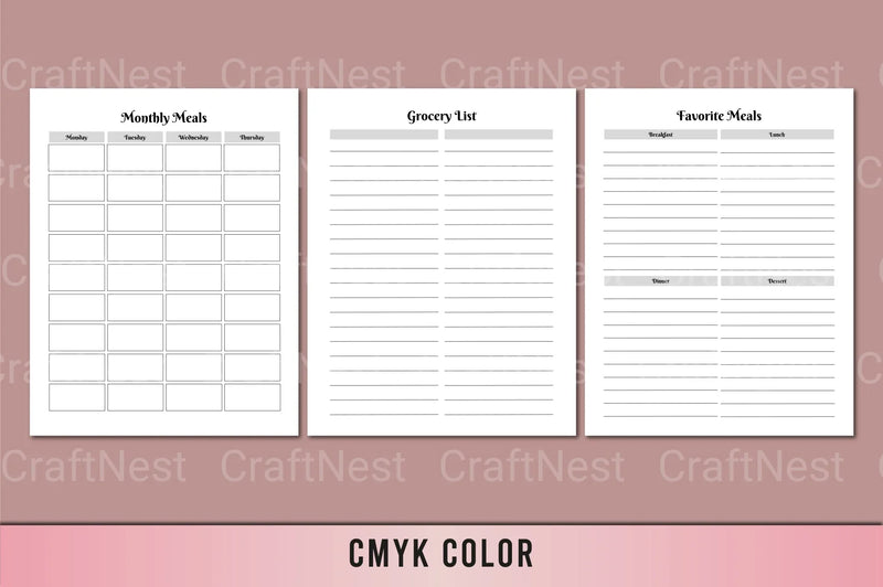 Ultimate Meal Planner Guide - CraftNest - Digital Crafting and Art