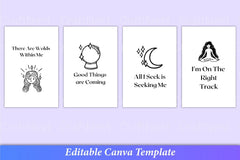Manifestation Interior Design Canva Template - CraftNest - Digital Crafting and Art