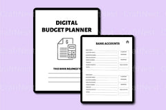 Budget Planner Template - CraftNest - Digital Crafting and Art