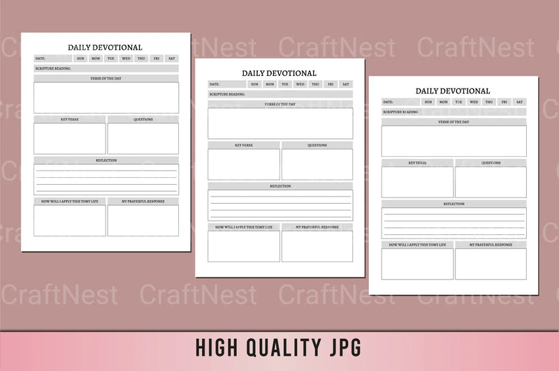 Daily Devotional Insights - CraftNest - Digital Crafting and Art