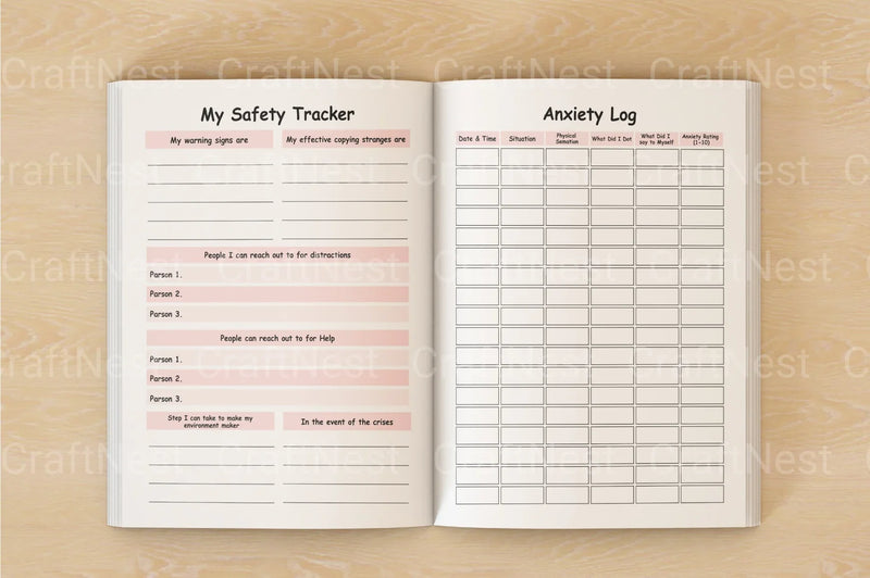 Safety Crisis Plan Guide - CraftNest - Digital Crafting and Art