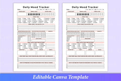 Daily Mood Tracker: Track Your Emotions - CraftNest - Digital Crafting and Art