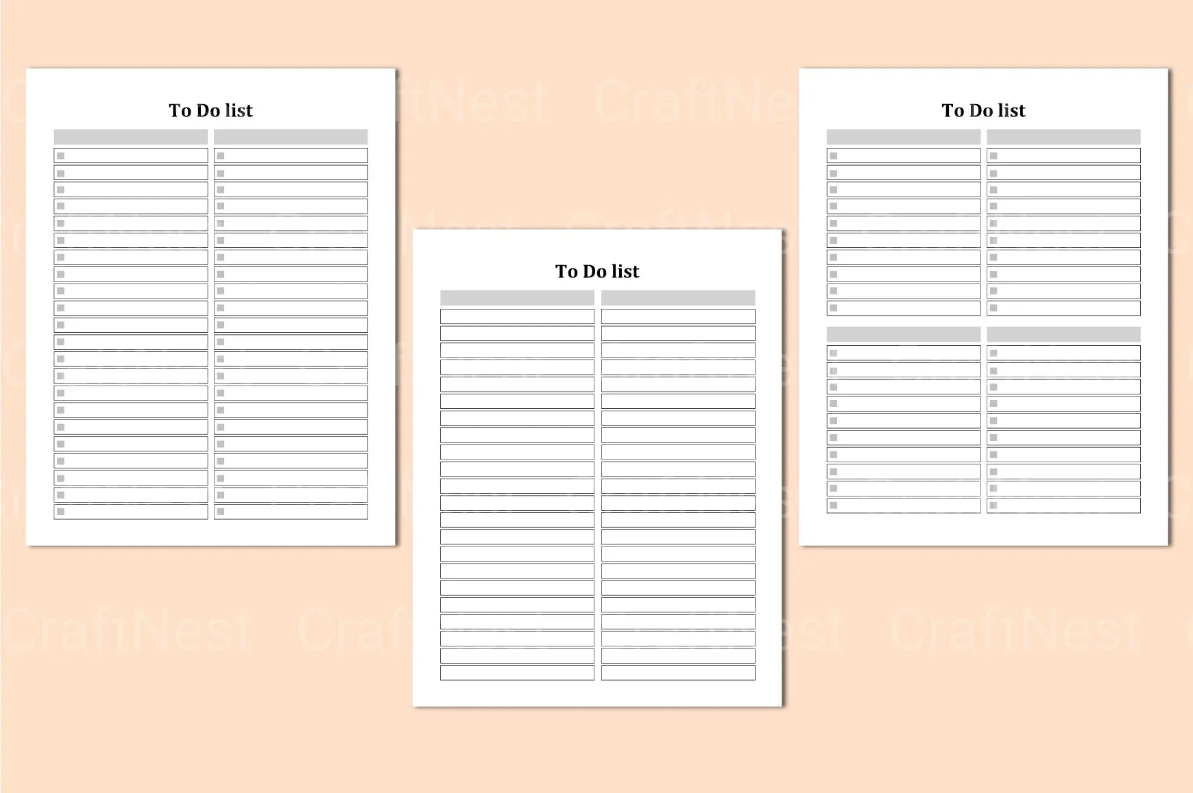 Efficient To-Do List Management - CraftNest - Digital Crafting and Art