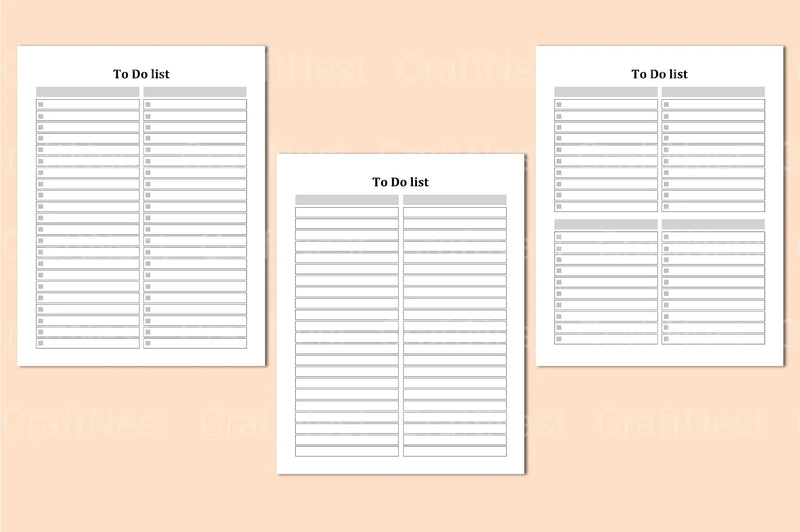 Efficient To-Do List Management - CraftNest - Digital Crafting and Art