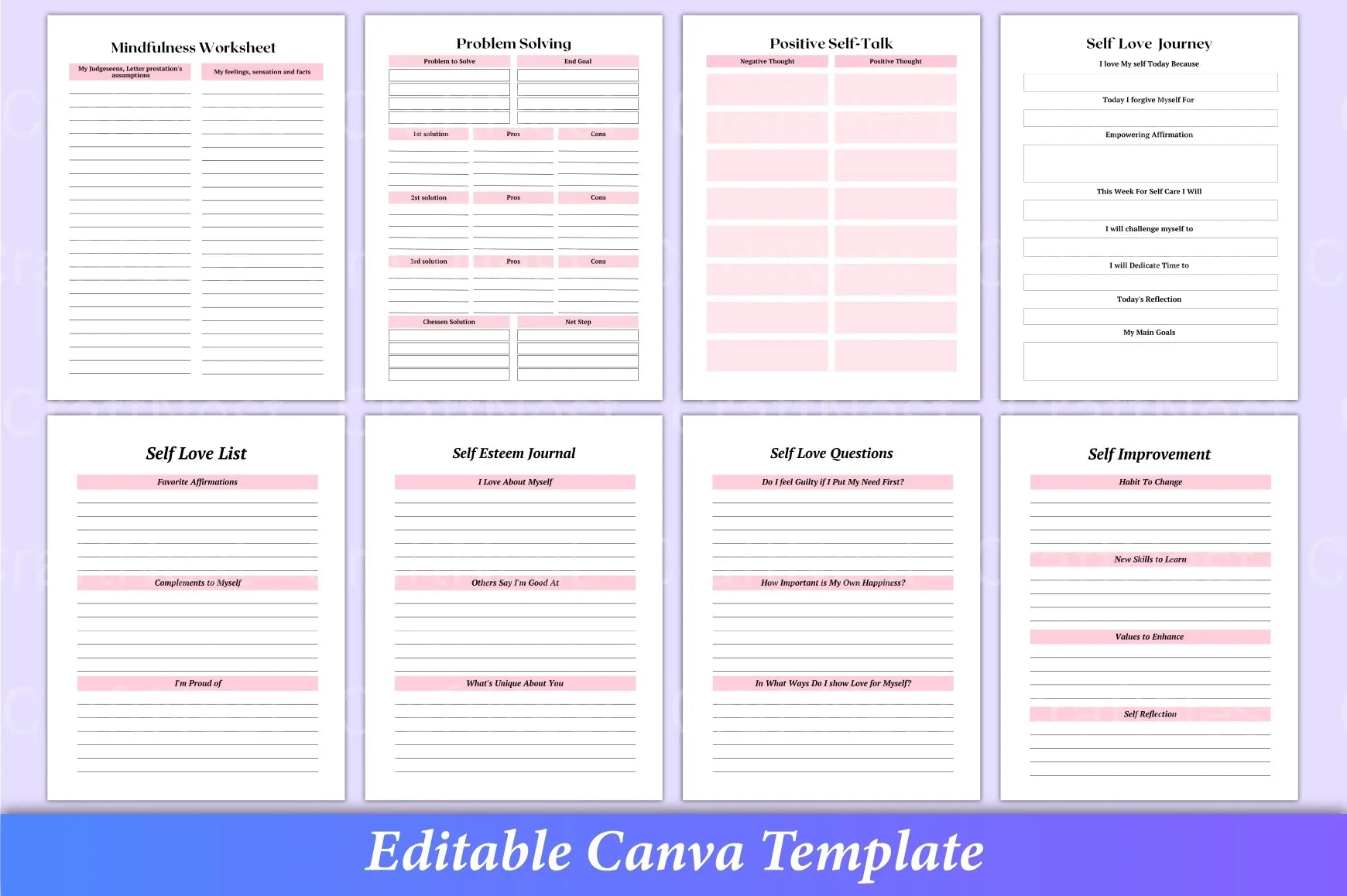Ultimate ADHD Self-Care Planner - CraftNest - Digital Crafting and Art