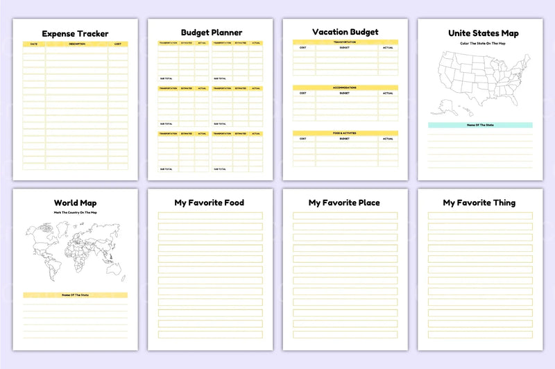 Travel Adventures for Kids - CraftNest - Digital Crafting and Art
