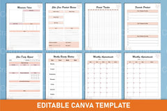Beauty Planner Canva Template - CraftNest - Digital Crafting and Art