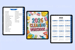 Cleaning Workbook Guide - CraftNest - Digital Crafting and Art