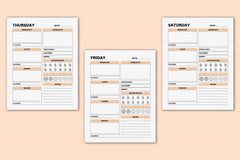 Day Food Diary: Track Your Meals and Nutrition - CraftNest - Digital Crafting and Art