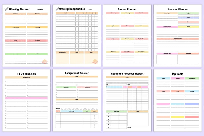 Ultimate Home School Planner - CraftNest - Digital Crafting and Art
