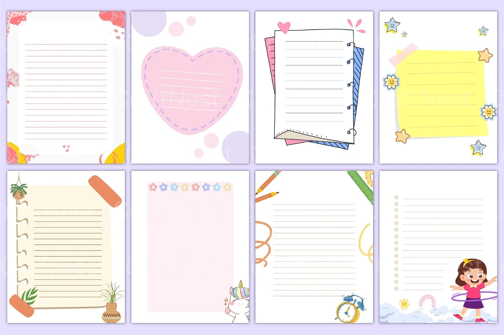 Mega Kids Writing Notebook - CraftNest - Digital Crafting and Art