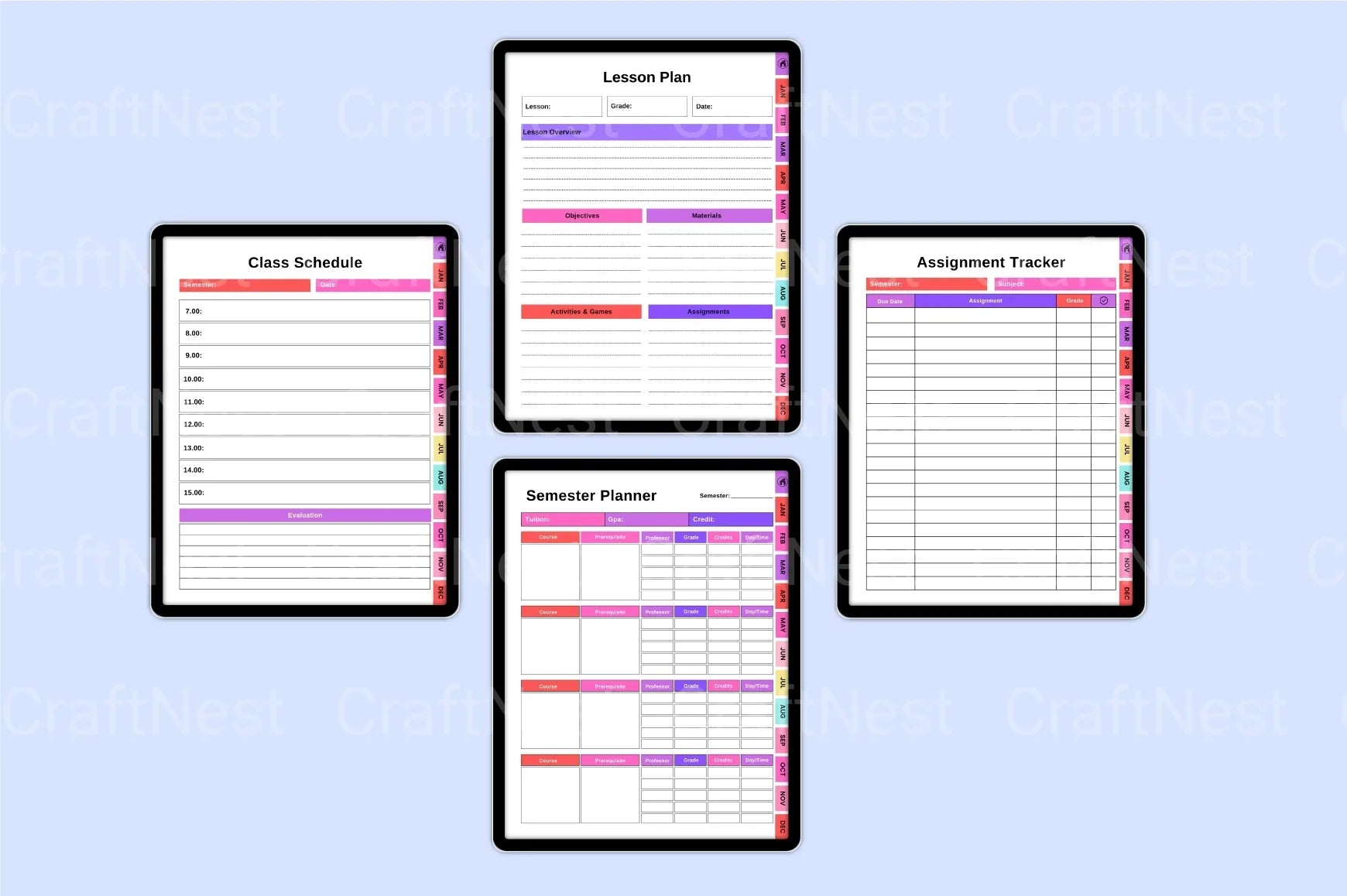 Back to School Essentials - CraftNest - Digital Crafting and Art