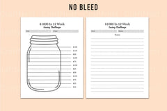 Weekly Savings Challenge Guide - CraftNest - Digital Crafting and Art