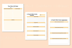 Devotional Planner for Spiritual Growth - CraftNest - Digital Crafting and Art
