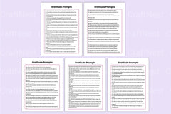 350 Gratitude Prompts for Daily Reflection - CraftNest - Digital Crafting and Art