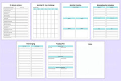 Decluttering Planner Organizer - CraftNest - Digital Crafting and Art