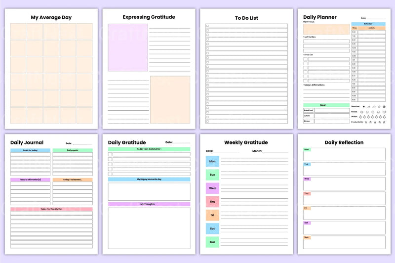 Vision Manifestation Workbook for Goal Setting and Success - CraftNest - Digital Crafting and Art