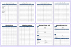 Comprehensive Medical Workbook - CraftNest - Digital Crafting and Art