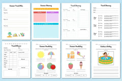 Summer Planner for Kids - CraftNest - Digital Crafting and Art