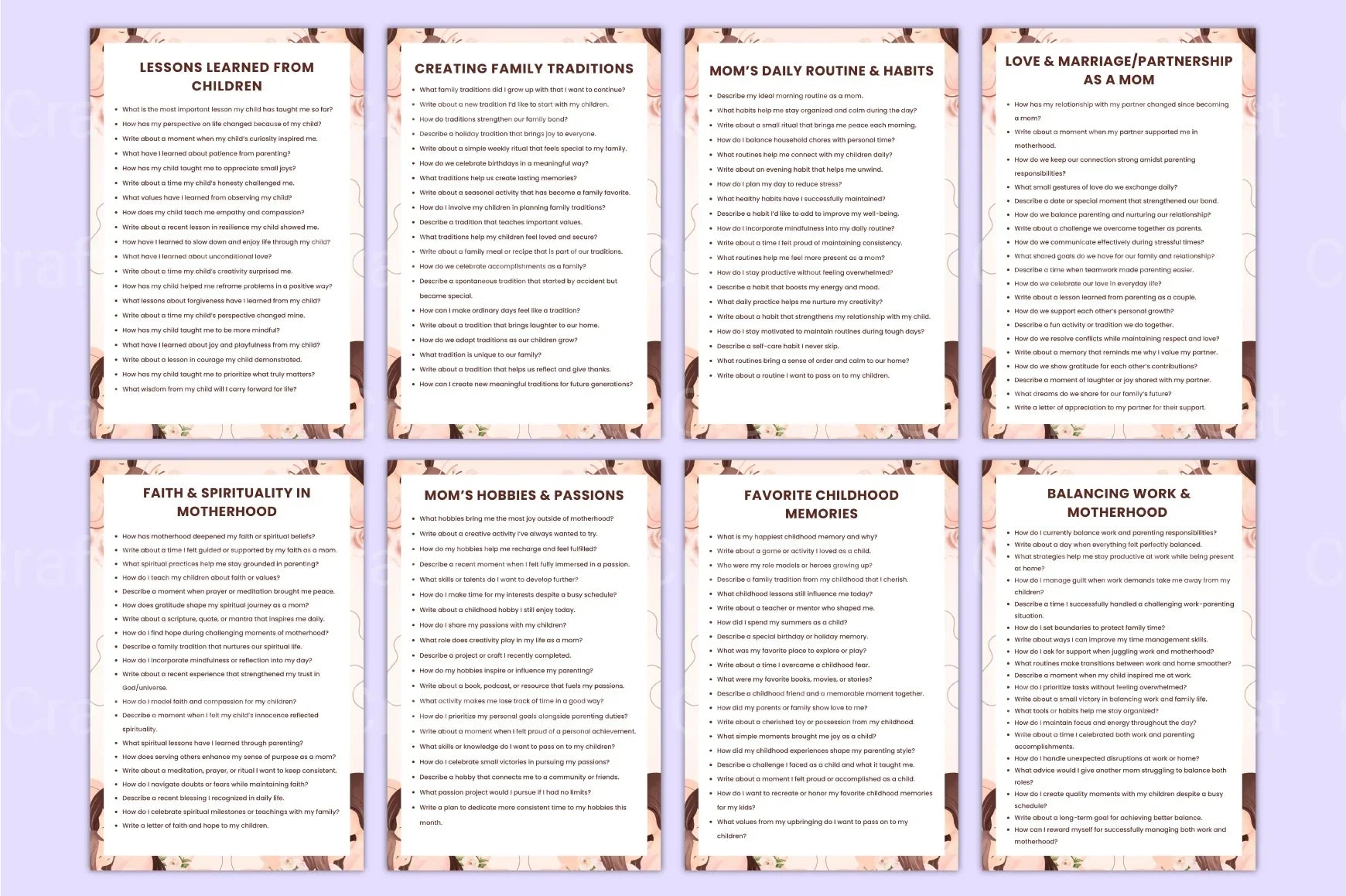 Creative Prompts for Moms - CraftNest - Digital Crafting and Art