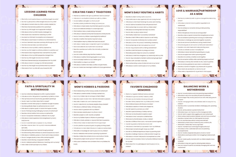 Creative Prompts for Moms - CraftNest - Digital Crafting and Art