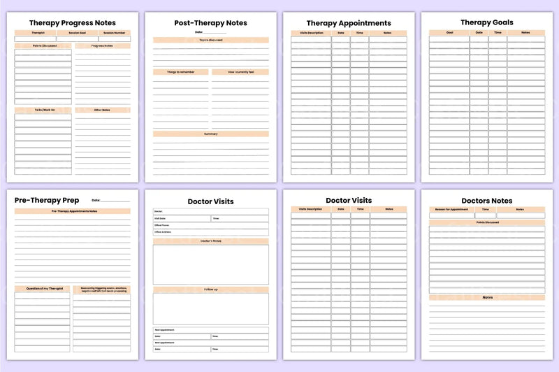 Therapy Session Insights - CraftNest - Digital Crafting and Art
