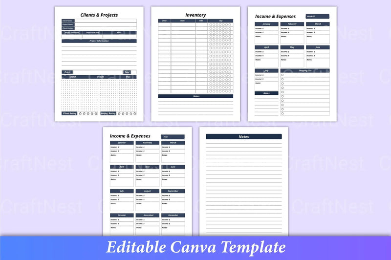 Ultimate Work From Home Planner - CraftNest - Digital Crafting and Art