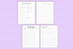 Mega To-Do List Planner - CraftNest - Digital Crafting and Art