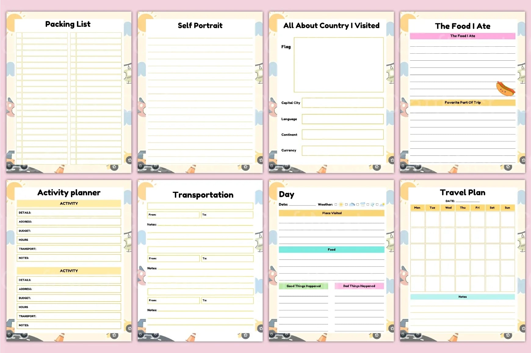 Travel Tips for Kids - CraftNest - Digital Crafting and Art