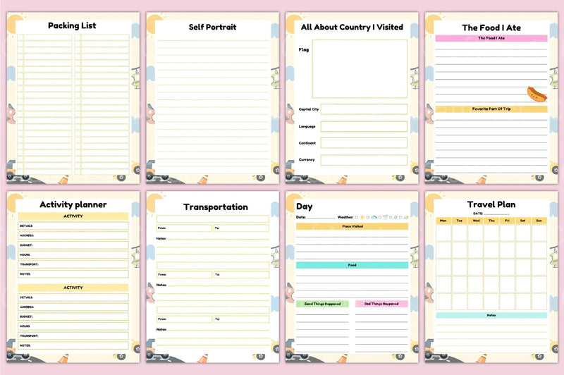 Travel Tips for Kids - CraftNest - Digital Crafting and Art
