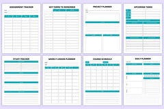 Nursing Student Organizer for Efficient Study Planning - CraftNest - Digital Crafting and Art