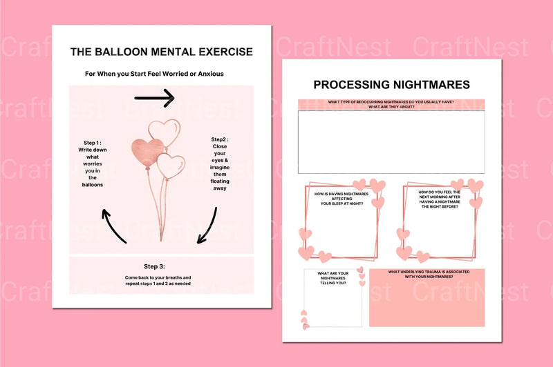 PTSD Recovery Workbook: A Comprehensive Guide - CraftNest - Digital Crafting and Art