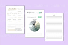 Daily Mood Tracker Template - CraftNest - Digital Crafting and Art