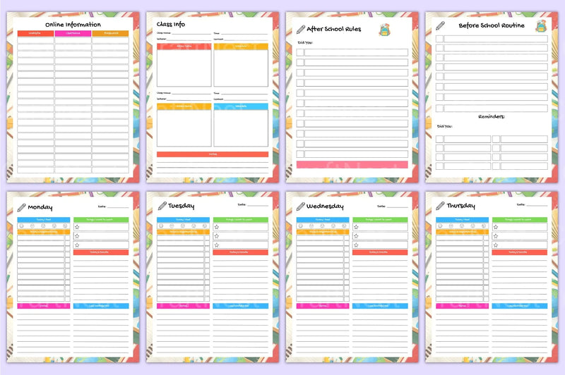 Academic Workbook for Kids - CraftNest - Digital Crafting and Art