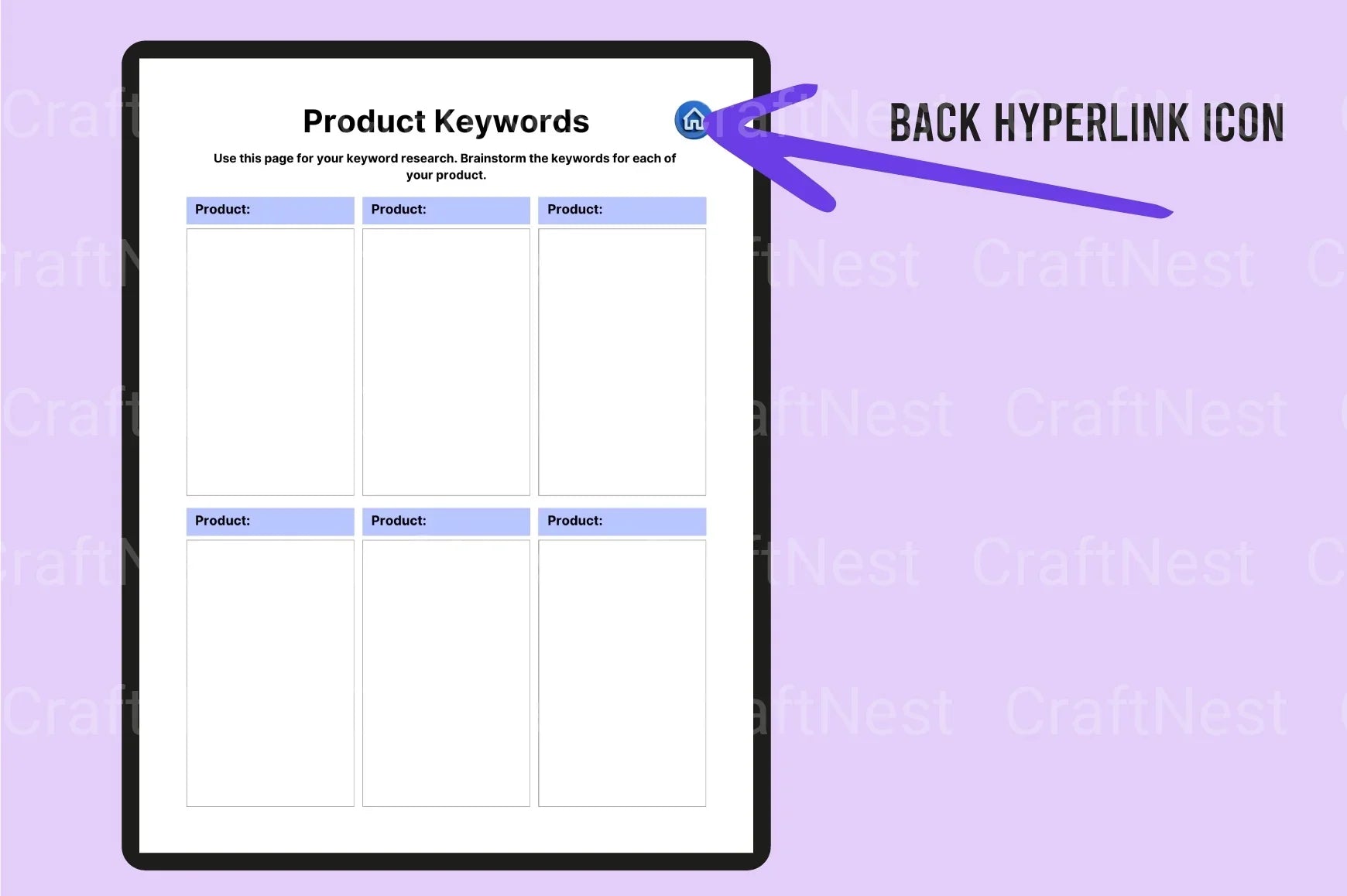 Online Business Planner - CraftNest - Digital Crafting and Art