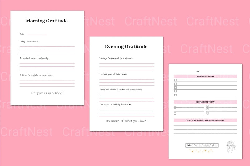 Women Gratitude Art Design - CraftNest - Digital Crafting and Art