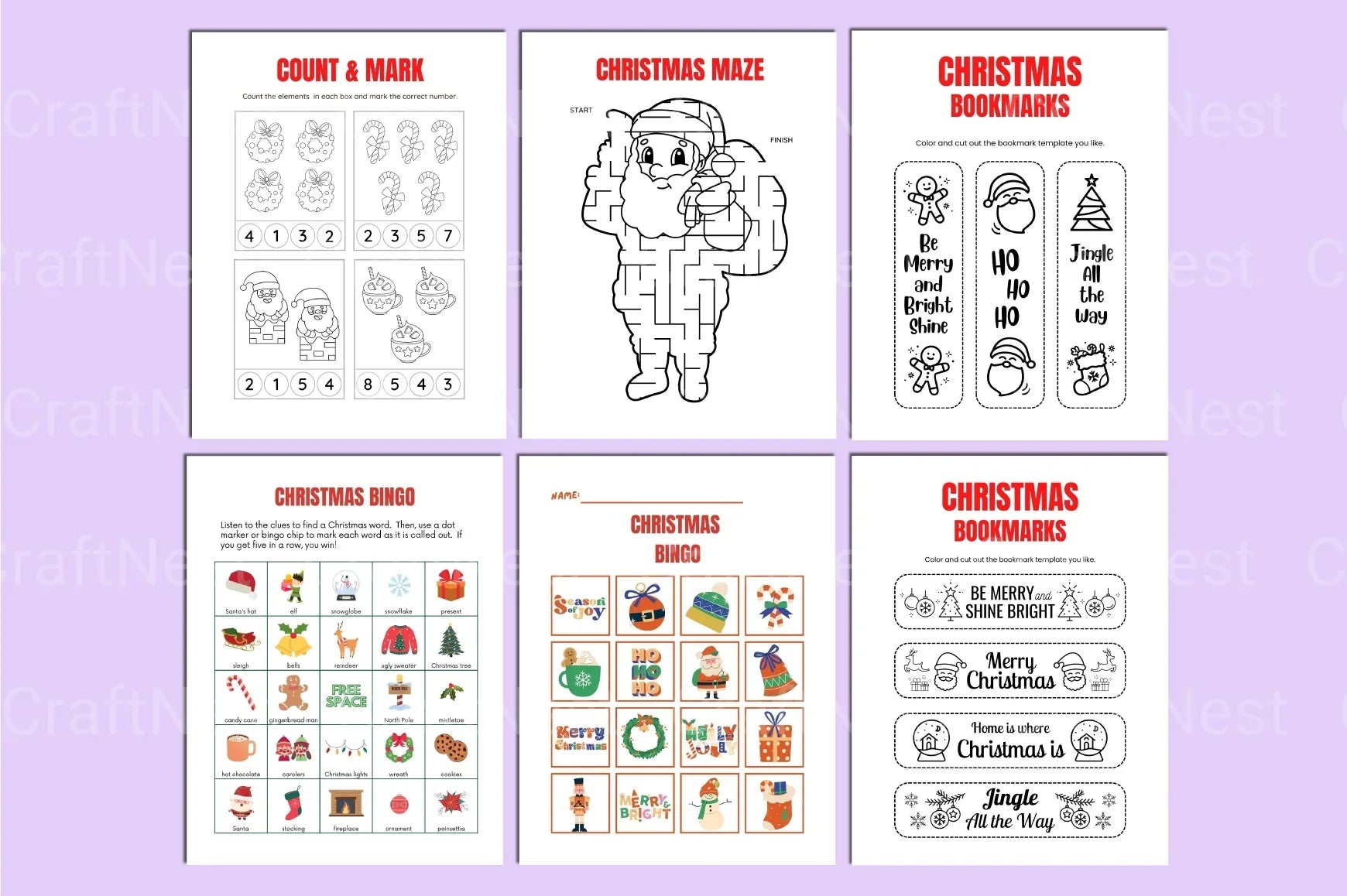 Christmas Activity Ideas for Festive Fun - CraftNest - Digital Crafting and Art