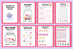 Valentine's Day Activity Book for Kids - CraftNest - Digital Crafting and Art