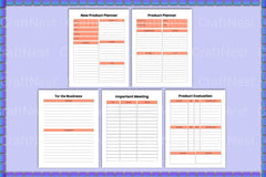 Small Business Planner Guide - CraftNest - Digital Crafting and Art