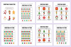Kindergarten Christmas Workbook - CraftNest - Digital Crafting and Art